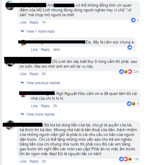 phát ngôn, gây sốc, Mỹ Linh, tin8, trạng thái, chia sẻ, Thủ Thiêm, tranh cãi