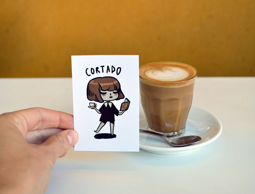 cafe, tin8, nước uống, bộ ảnh, xinh, đẹp, dễ thương, Latte, Cappuccino, Long Black, Cortado, Mocha, Frappuccino