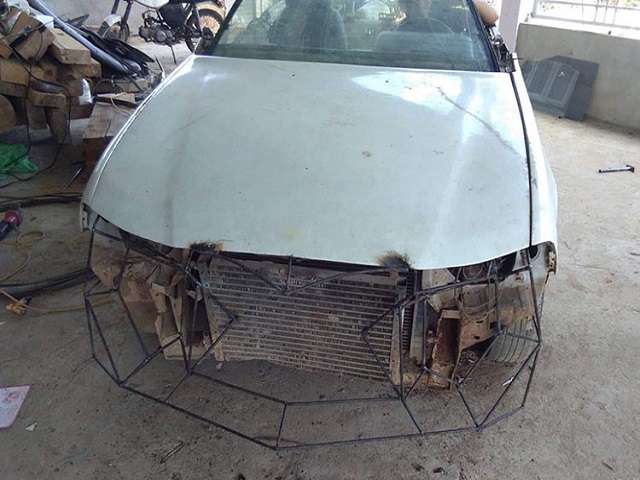 độ xe, mui trần, anh em, Hà Tĩnh, xe oto, tin8, đồng nát
