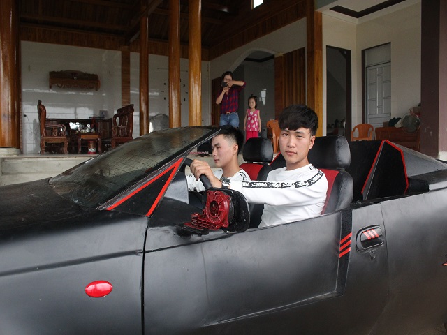 độ xe, mui trần, anh em, Hà Tĩnh, xe oto, tin8, đồng nát