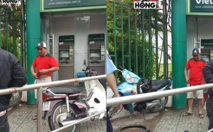 kẻ gian, xát ớt, ATM, cướp tiền, trắng trợn, tin8