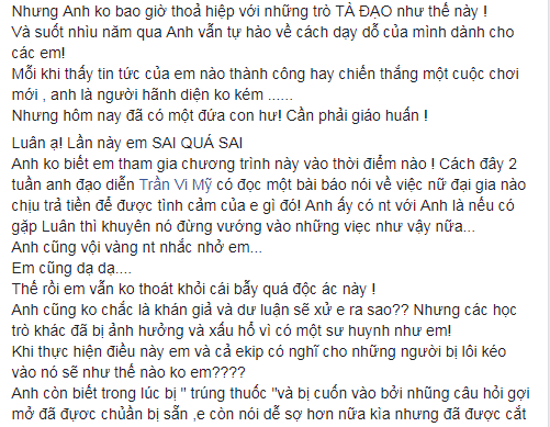 Đàm Vĩnh Hưng, Phan Ngọc Luân, chơi gay, lên tiếng, thú nhận, ngủ, thầy trò, chiêu trò, tin8