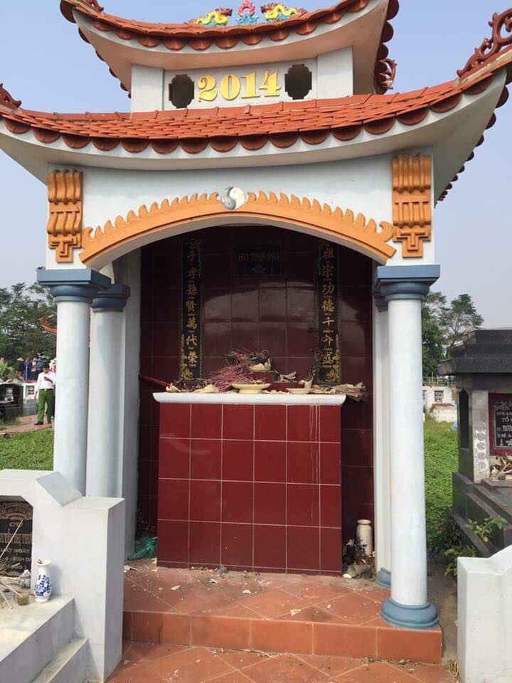 đập mộ, xã hôi đen, người dân, đập phá, công ty thuê xã hội đen đập mộ, nghĩa trang, tin8