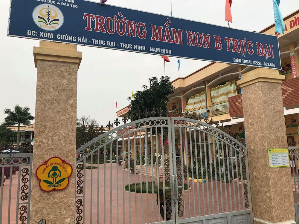 trẻ em, trường mầm non, bạo hành, buộc dây, cửa sổ, Nam Định, bảo mẫu, tin8